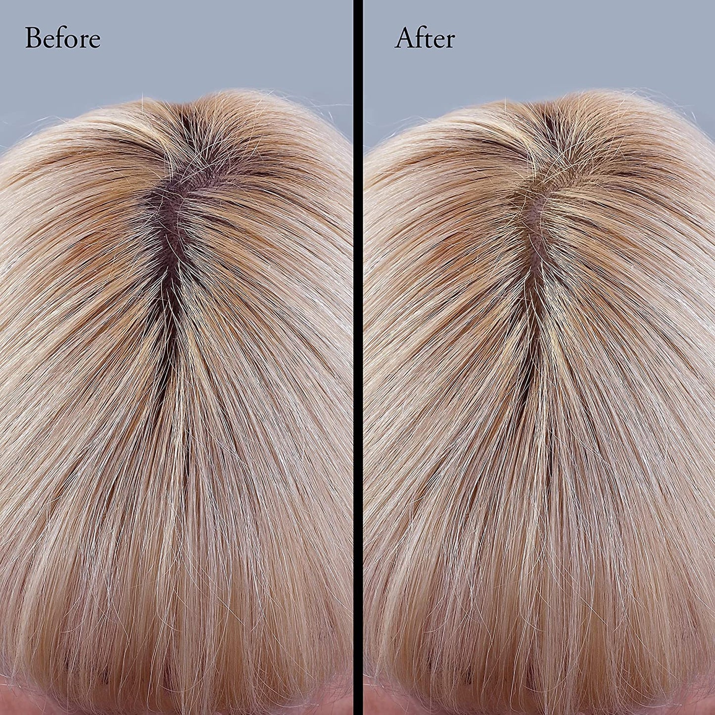 Root Touch Up Powder - 11 Shade Hairline Concealer, Zero Fragrance, Talc or Parabens (Sample Size, Blonde)