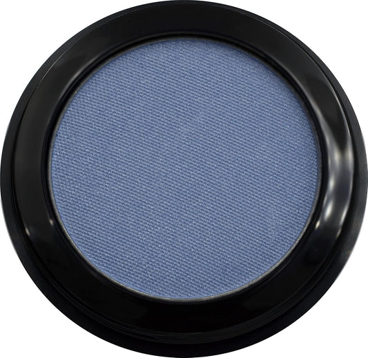 Light Pale Blue Velvet Shimmering Robins Egg Opaque Pressed Powder Single Vegan Eyeshadow; Talc, Paraben & Cruelty Free