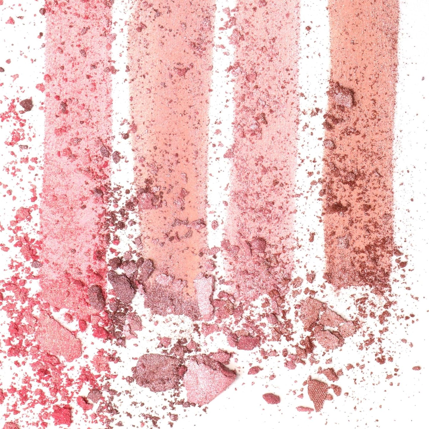 Beauty Bakerie Cotton Candy Champagne Blush Makeup Palette, Long Lasting Pigment, Matte and Metallic Highlighter Makeup, 4 Highlight Shades